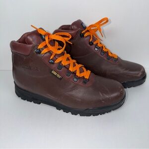 Vasque Sundowner Hiking Boots Mens Size 10 Brown Leather Gore-Tex Waterproof